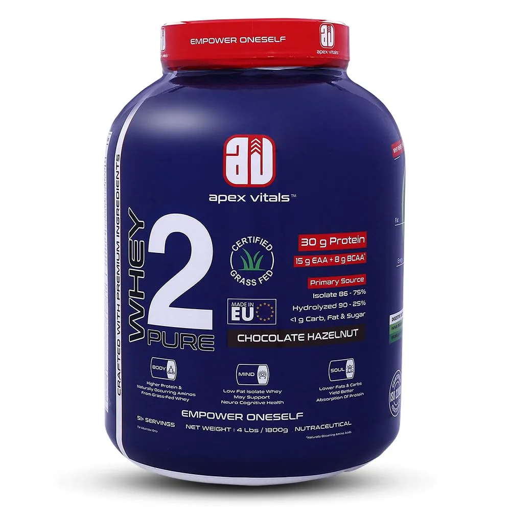 Apex Vitals 2 Whey Protein Isolate 4 Lbs - Image 5