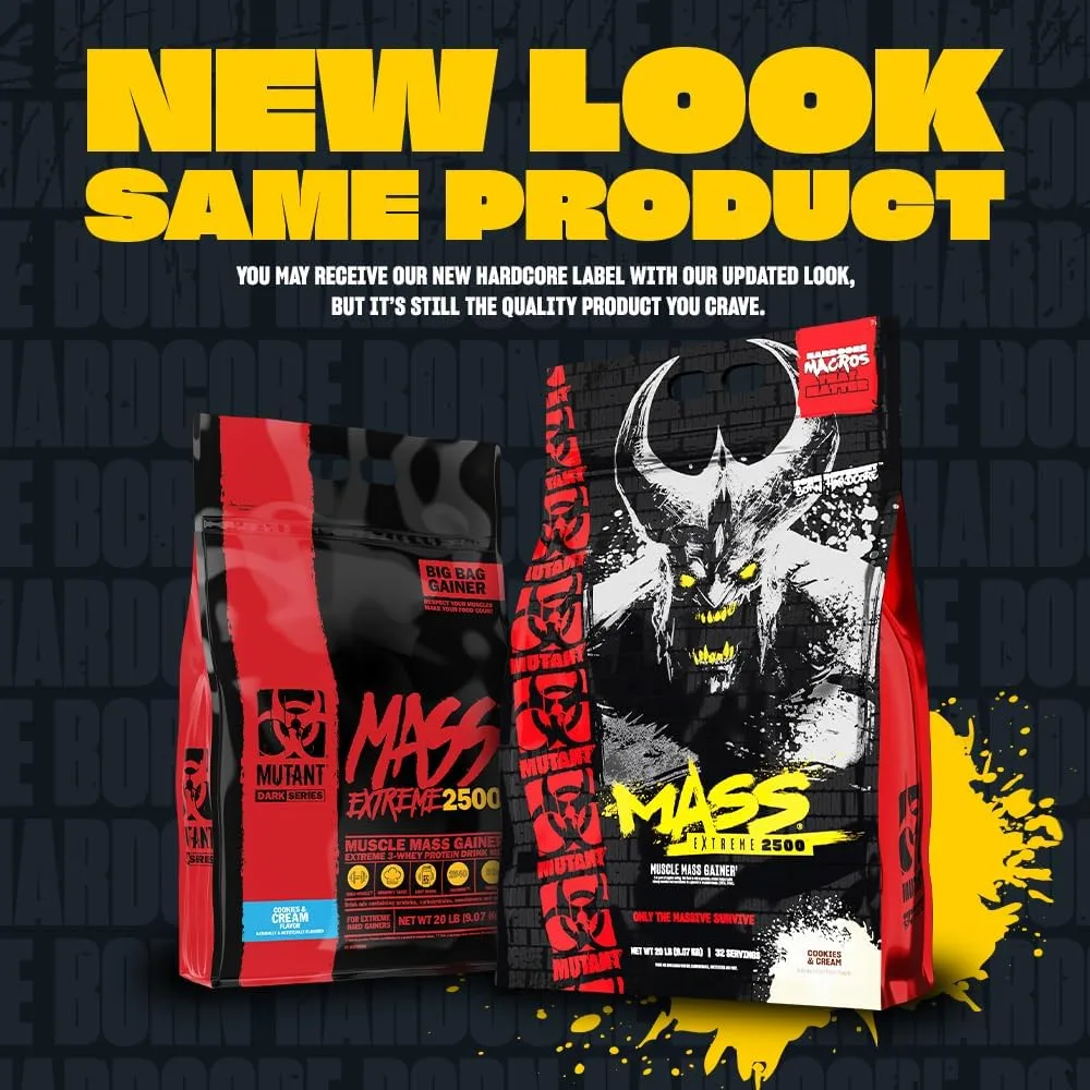 Mutant Mass Extreme Gainer, 12 lbs - Image 4