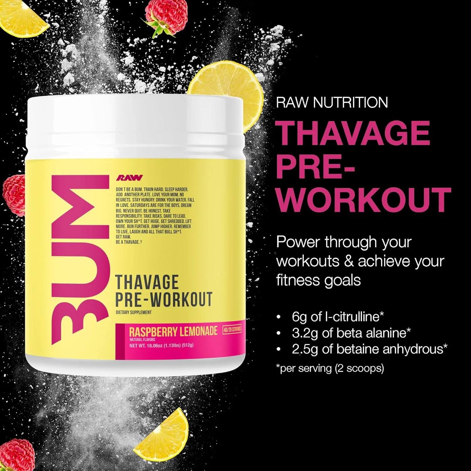 Thavage Pre-Workout - Image 11