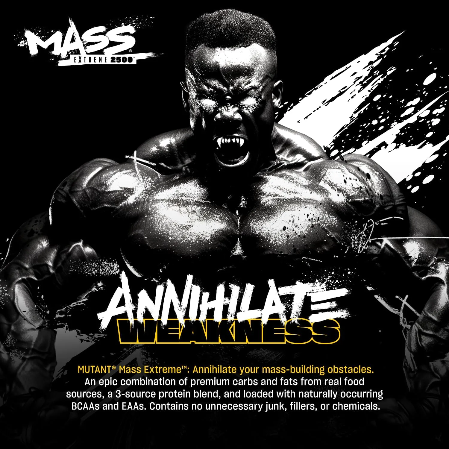 Mutant Mass Extreme Gainer, 12 lbs - Image 7