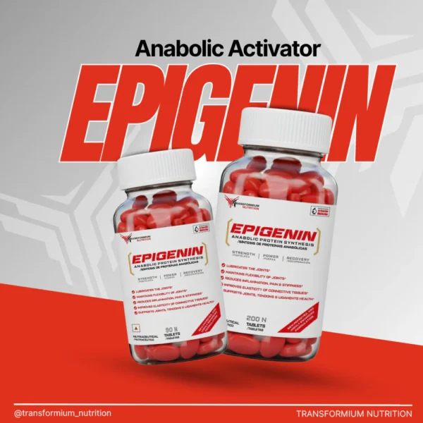 Transformium Nutrition Epigenin (Anabolic Activator) 90 Tablets