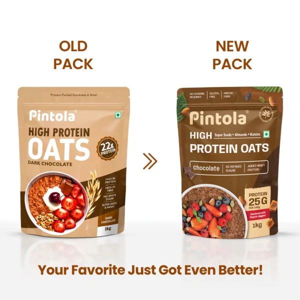 Pintola High Protein Dark Chocolate Oats 400g