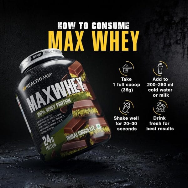 Healthfarm MaxWhey Whey Protein