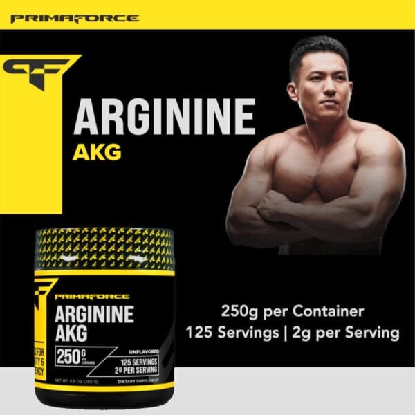 PrimaForce AAKG Arginine Powder, 250 grams