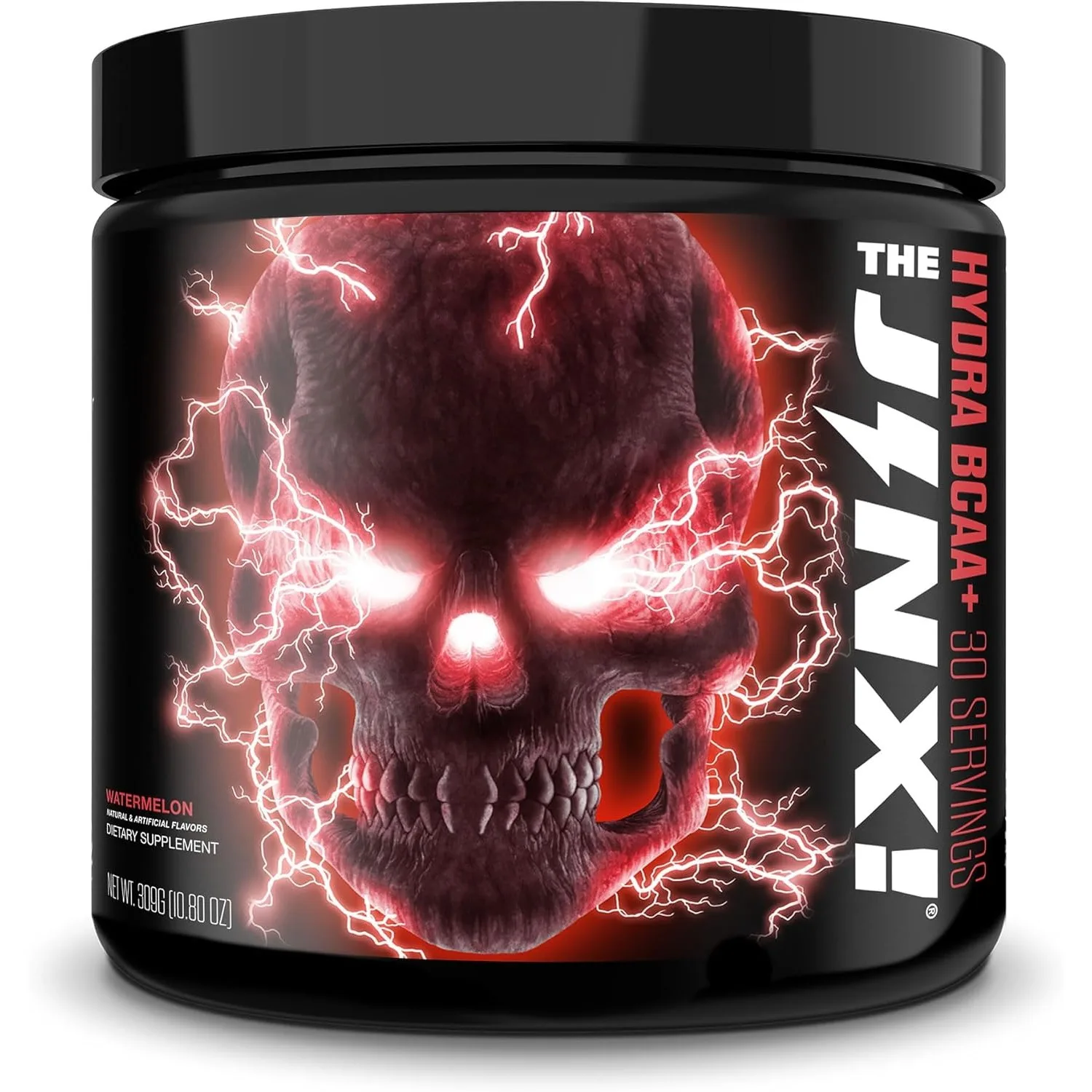 The Jinx Hydra BCAA+ dietary supplement powder, Watermelon flavor, 30 servings, 309g (10.80 oz)