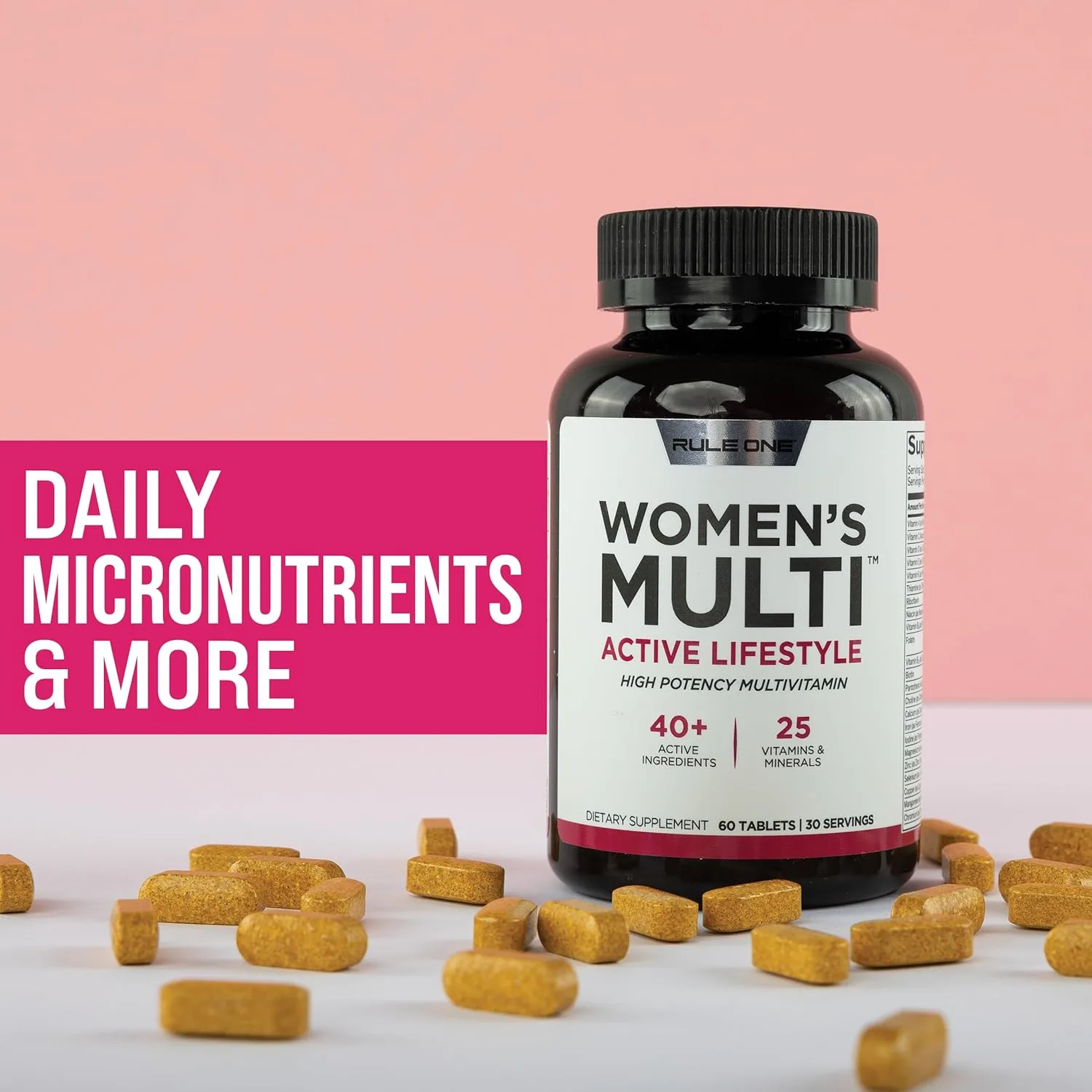 Rule 1 Proteins Women's Multi - Women's Daily Vitamins - Image 7