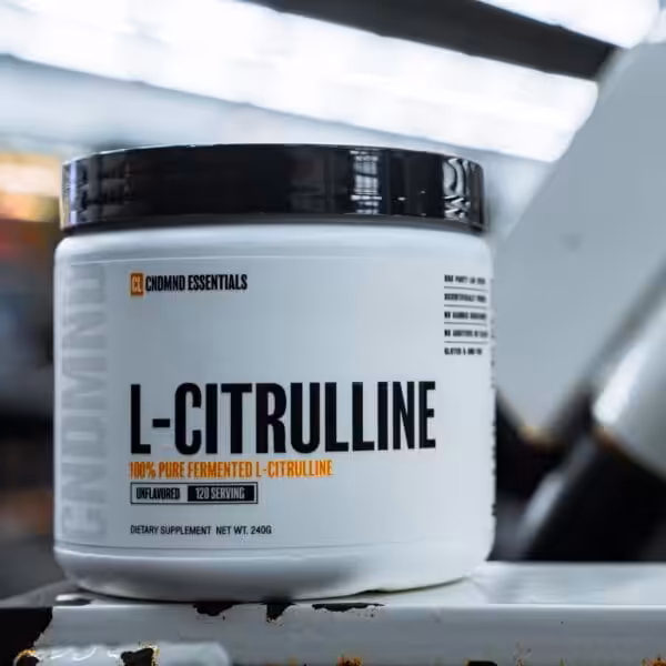 CNDMND Essentials L-Citrulline dietary supplement, 100% pure fermented, unflavored, 120 servings, 240g