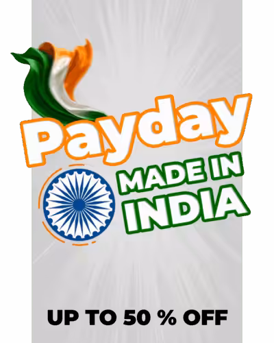 Payday Made in India sale: Up to 50% off