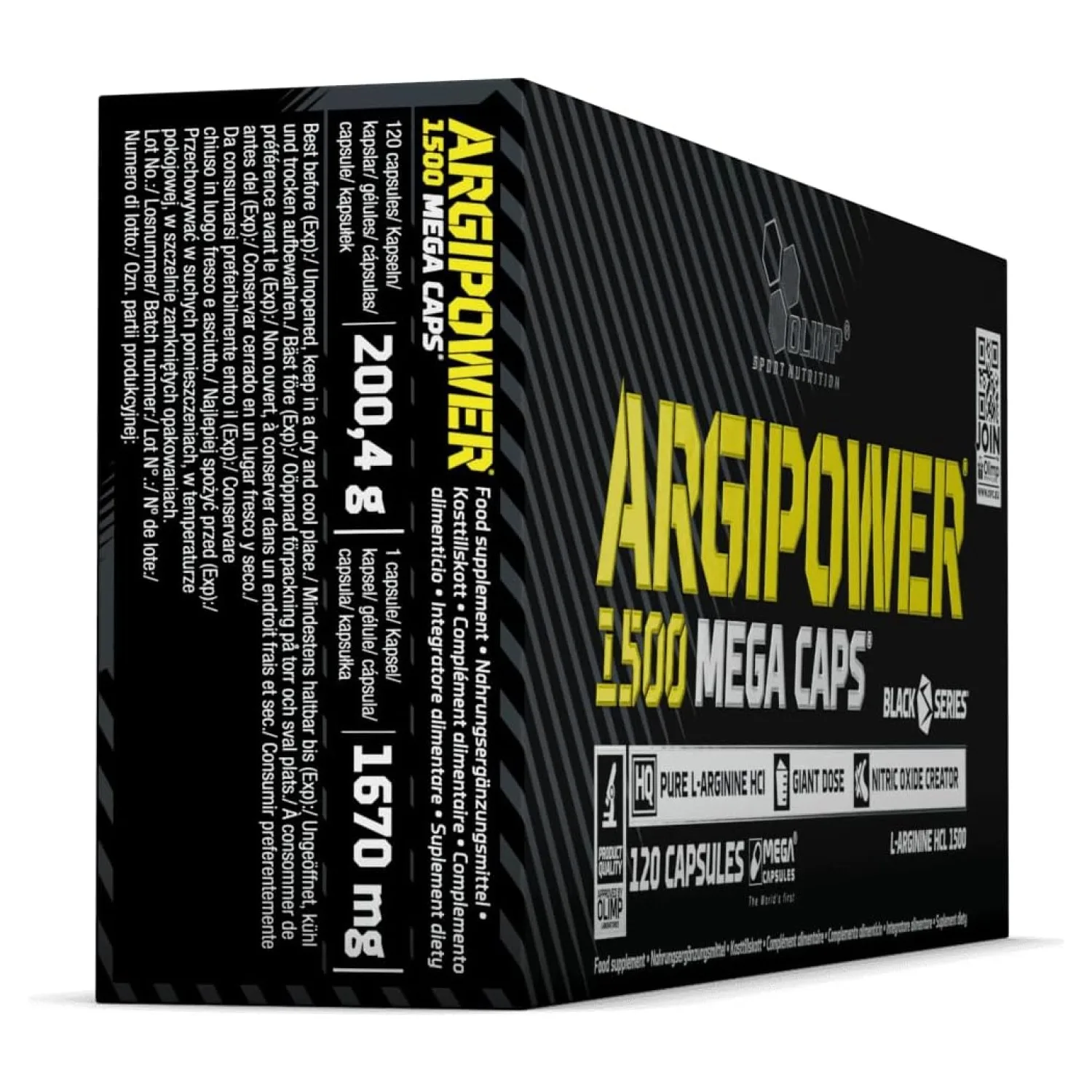 Olimp Argi Power Mega Caps (120 Capsules) - Image 3