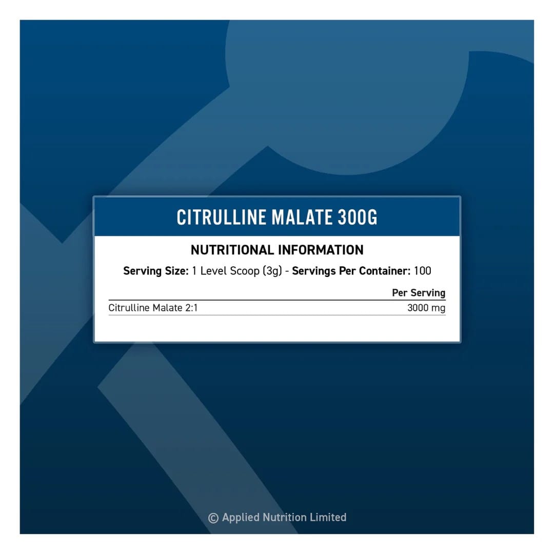 Applied Nutrition Citrulline Malate - Premium Performance Amino Acid - Image 3