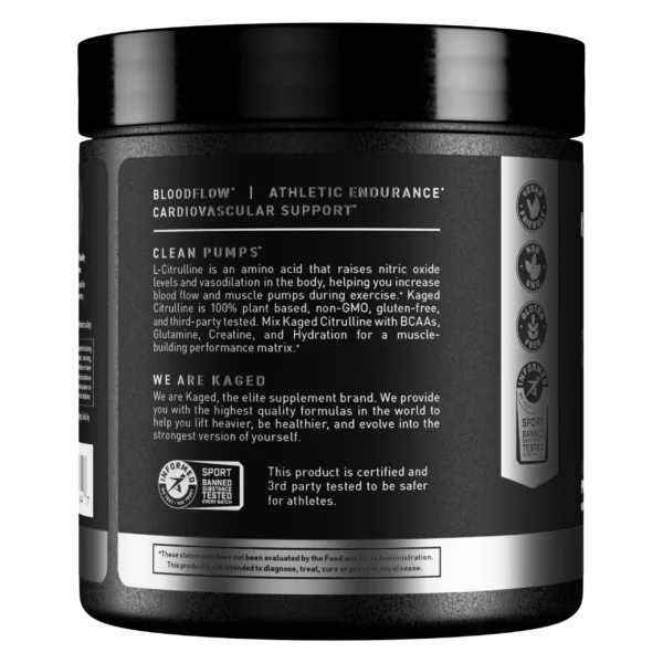 Kaged L-Citrulline - Nitric Oxide Booster - 200g