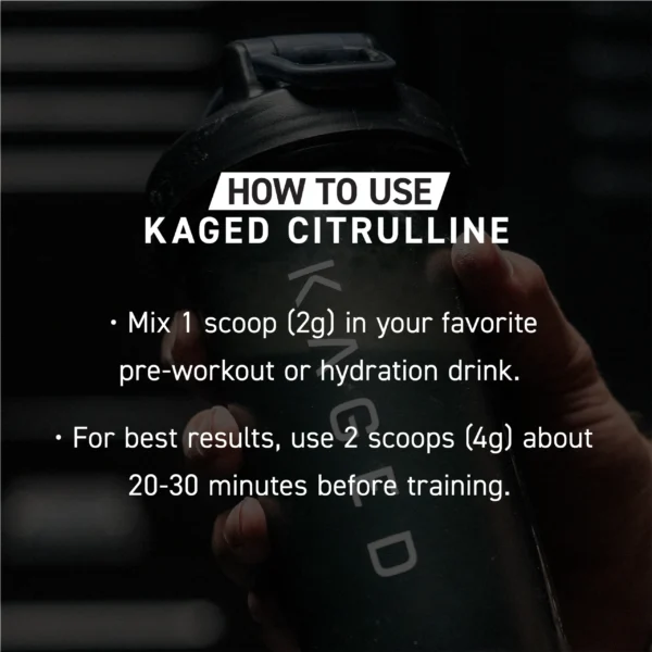Kaged L-Citrulline - Nitric Oxide Booster - 200g