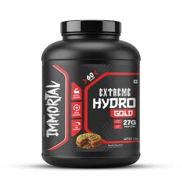 Immortal Extreme Hydro Gold Whey Protein Powder 60 Servings