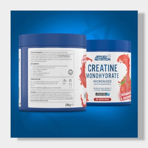 Applied Nutrition Creatine Monohydrate Micronized, Unflavored, 250 Gm