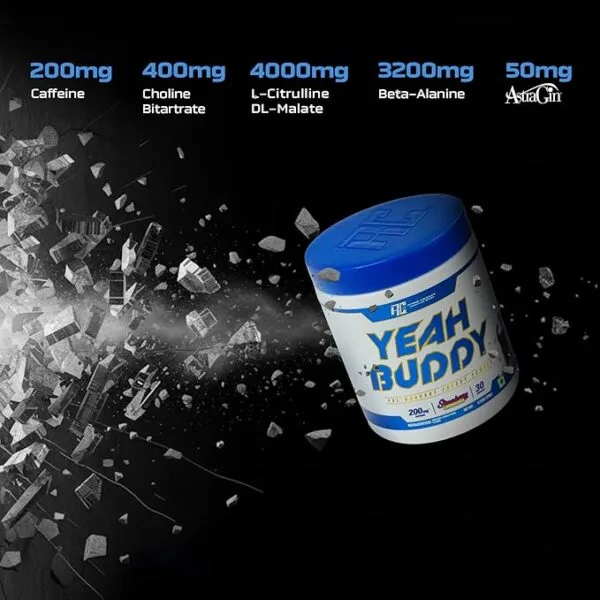 Ronnie Coleman | Yeah Buddy | Pre-workout | 30 Servings IND - Image 5