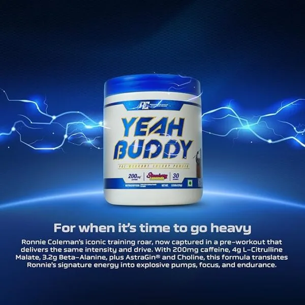 Ronnie Coleman | Yeah Buddy | Pre-workout | 30 Servings IND - Image 6