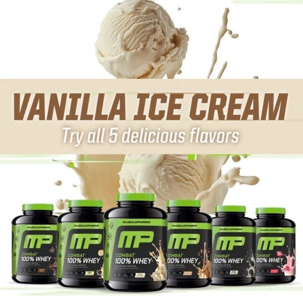 MusclePharm (MP) Combat Whey Protein - Image 5