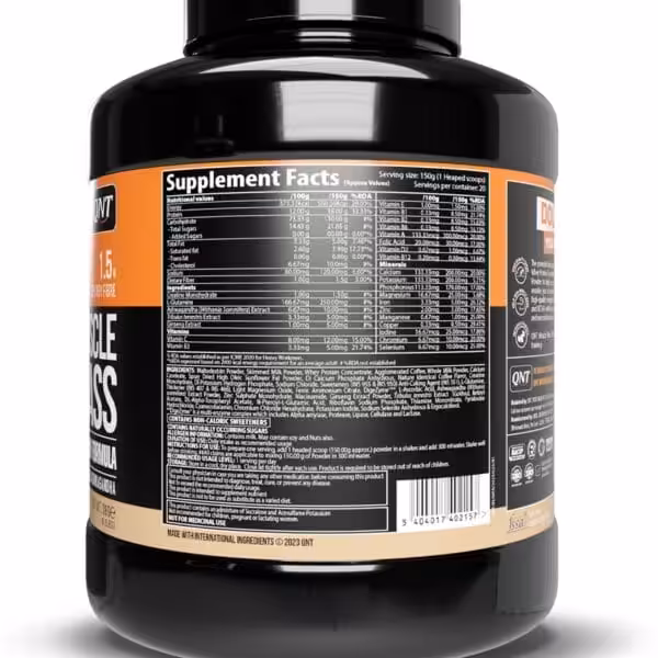 QNT 3000 Muscle Mass Weight Gainer - Image 2