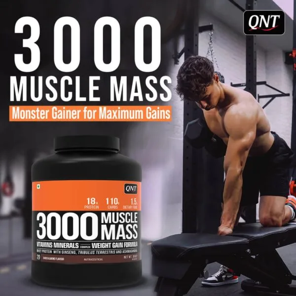 QNT 3000 Muscle Mass Weight Gainer
