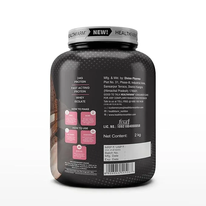 Healthfarm ISOMAX Whey Isolate Protein - Image 3