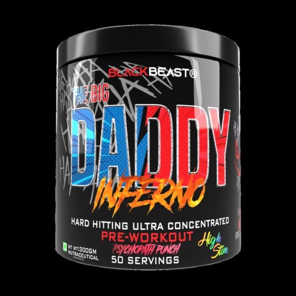 BIG DADDY INFERNO PREWORKOUT BY BLACK BEAST