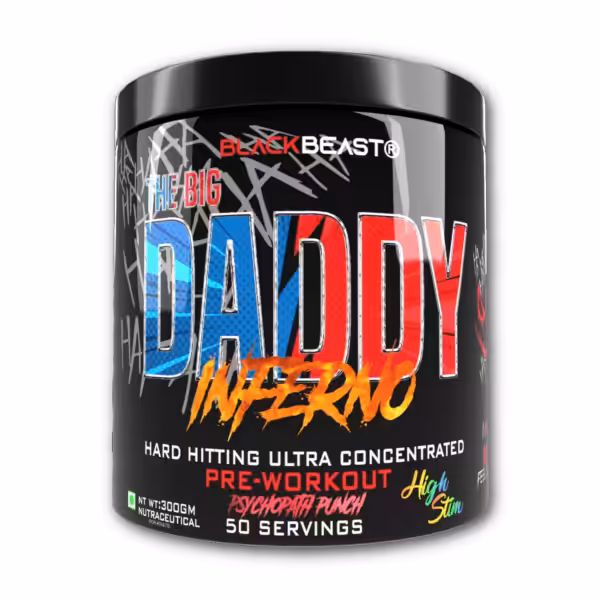 BIG DADDY INFERNO PREWORKOUT BY BLACK BEAST