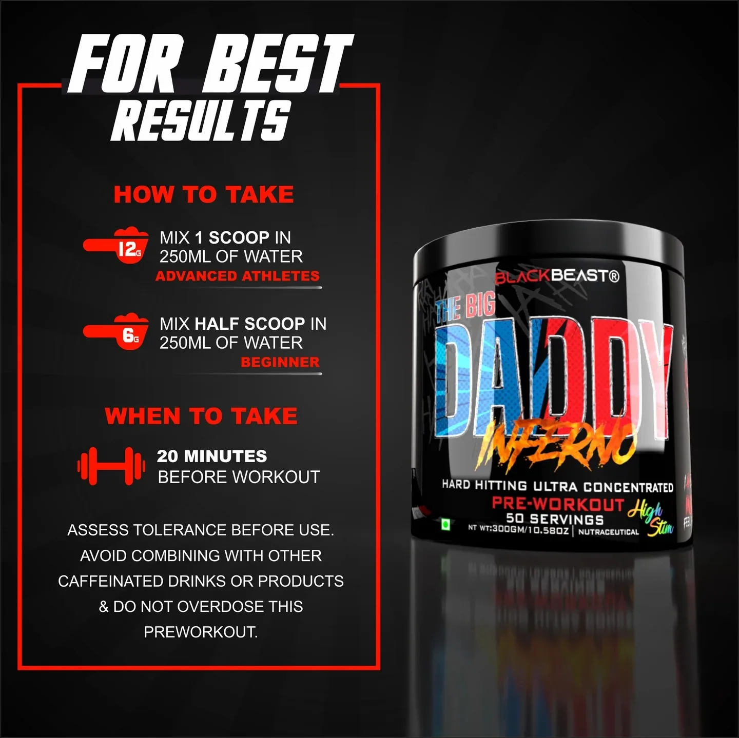 BIG DADDY INFERNO PREWORKOUT BY BLACK BEAST - Image 4