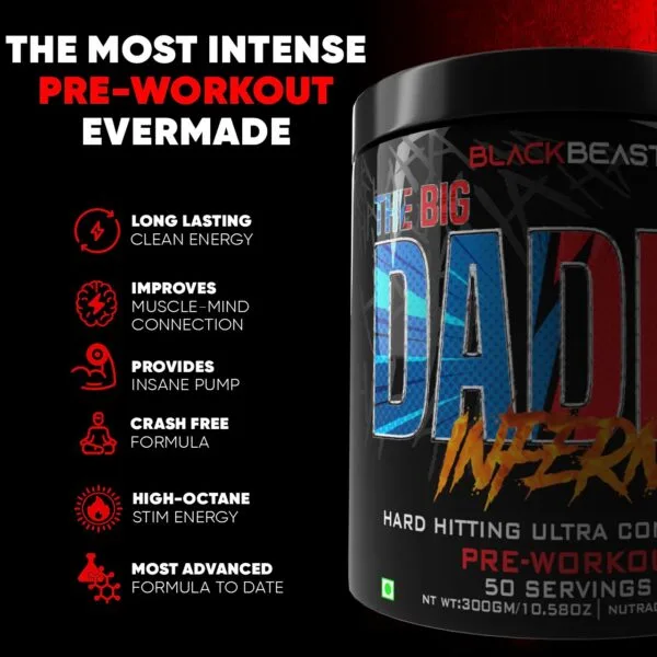 BIG DADDY INFERNO PREWORKOUT BY BLACK BEAST - Image 9