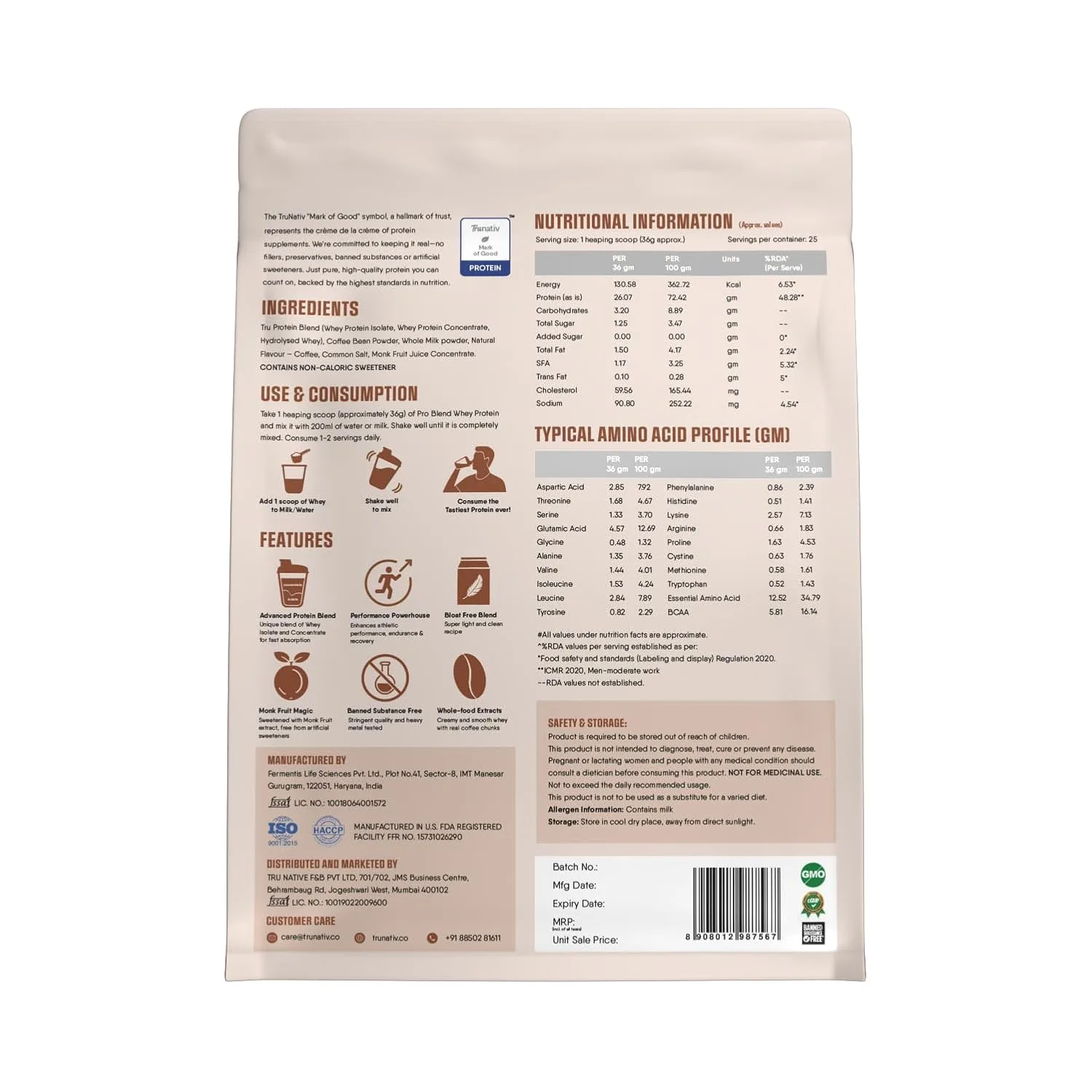 Trunativ Whey protein powder - Image 3