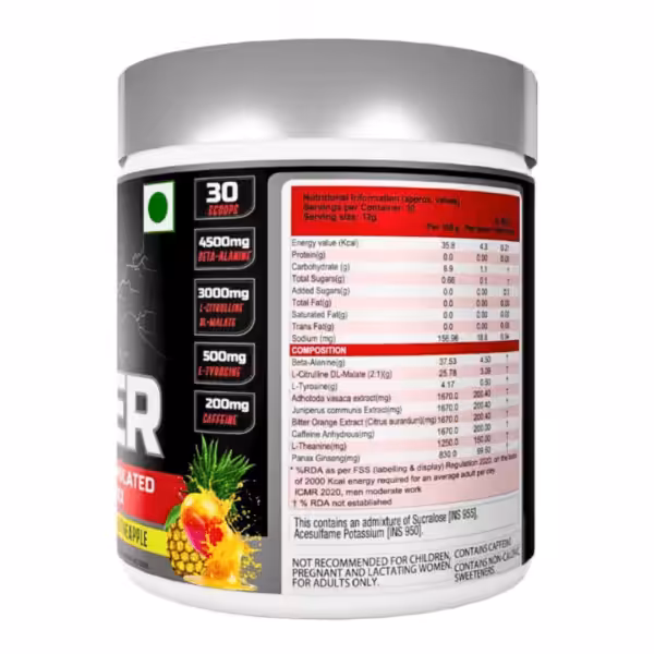 International Protein War Hammer Pre Workout 30 servings - Image 3
