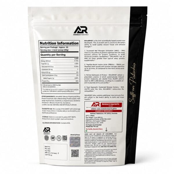 Anabolic Research Nitro Pro Whey - Image 2