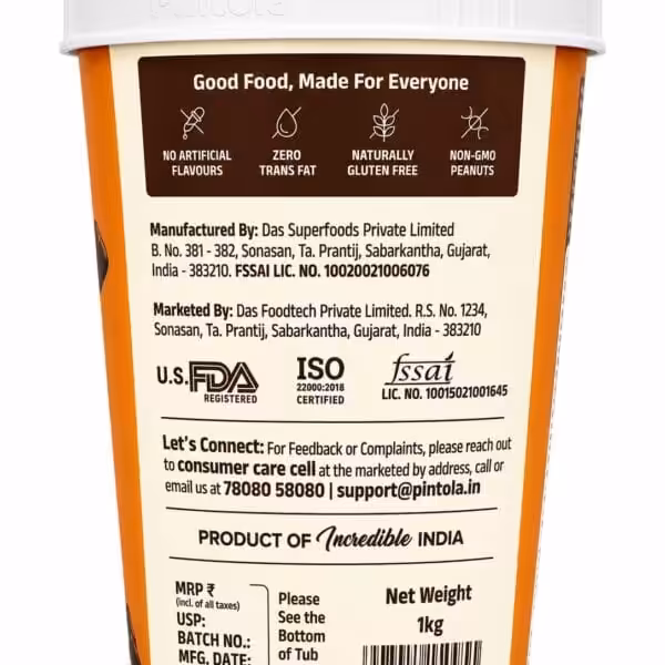Pintola High Protein Peanut Butter - Image 3
