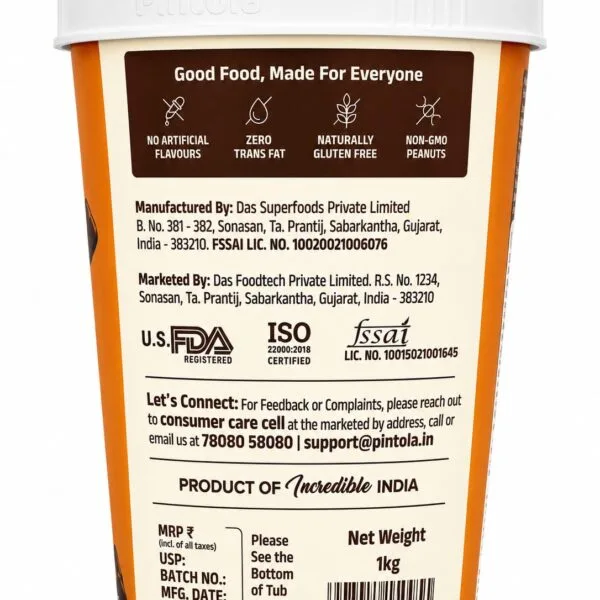 Pintola High Protein Peanut Butter - Image 3