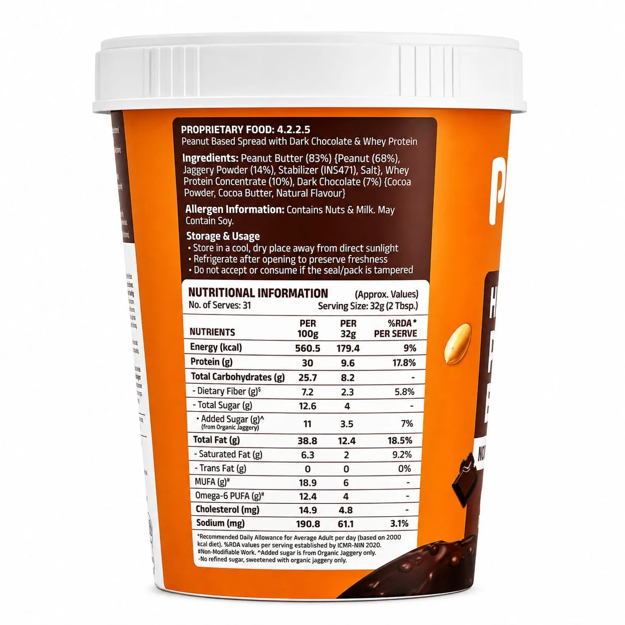 Pintola High Protein Peanut Butter - Image 2