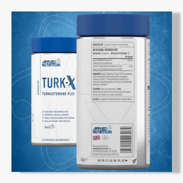 Applied Nutrition Turk-X Turkesterone Plus - Image 3