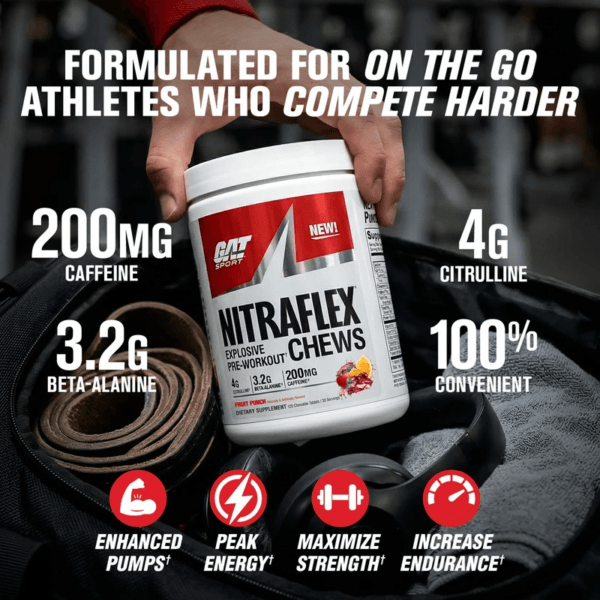 Nitraflex Pre-workout Chews - Image 5