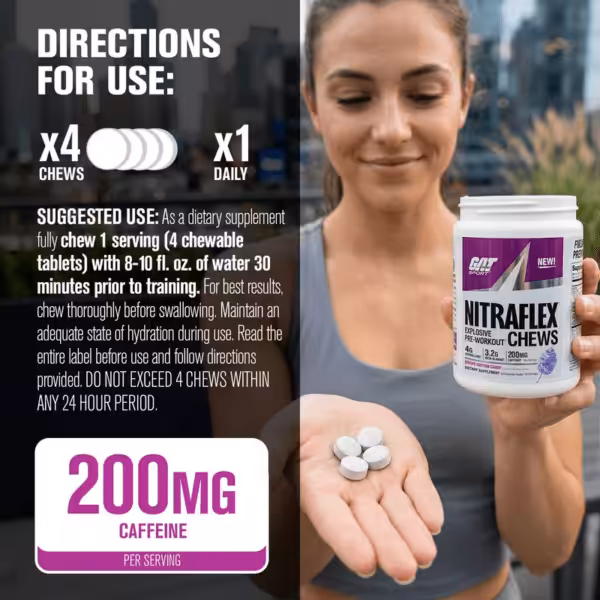 Nitraflex Pre-workout Chews - Image 3