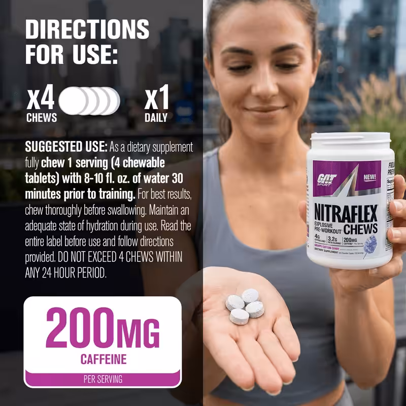 Nitraflex Pre-workout Chews - Image 3