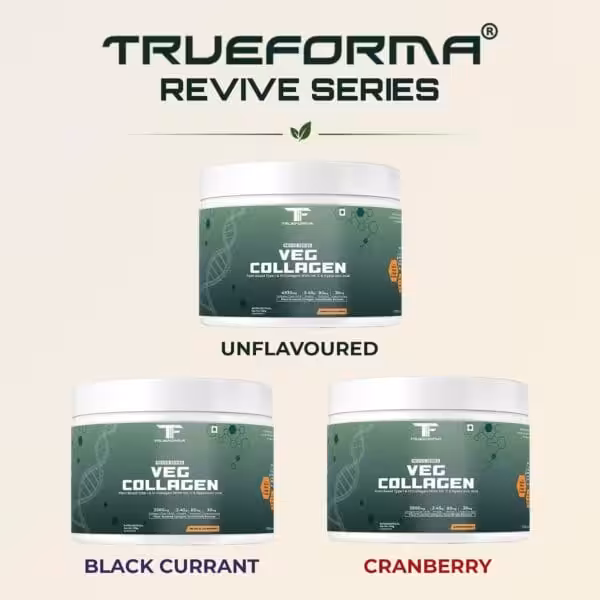 Trueforma® Veg Collagen with Type I & Type III With Vitamin C & Hyaluronic Acid | 30 Servings - Image 8