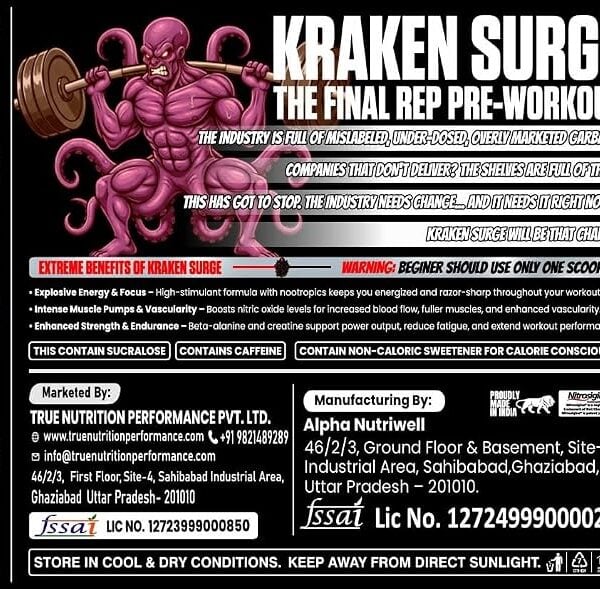 Helixlabz Kraken The Final Rep Pre Workout - Image 6