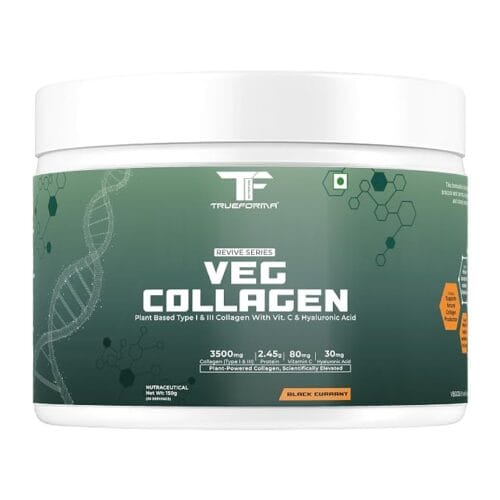 Trueforma® Veg Collagen with Type I & Type III With Vitamin C & Hyaluronic Acid | 30 Servings