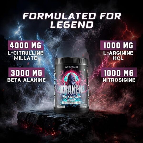 Helixlabz Kraken The Final Rep Pre Workout - Image 7