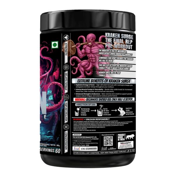Helixlabz Kraken The Final Rep Pre Workout - Image 3