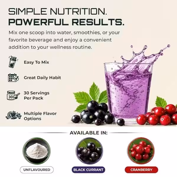 Trueforma® Veg Collagen with Type I & Type III With Vitamin C & Hyaluronic Acid | 30 Servings - Image 6