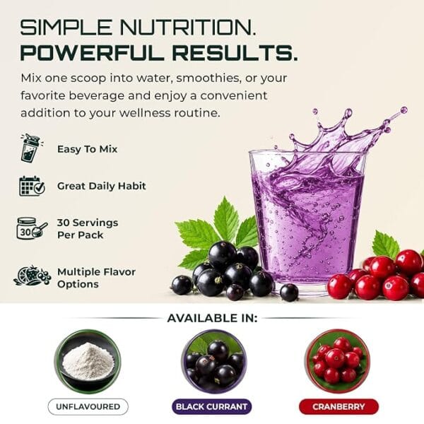 Trueforma® Veg Collagen with Type I & Type III With Vitamin C & Hyaluronic Acid | 30 Servings - Image 6