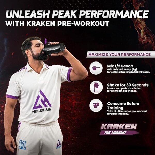 Helixlabz Kraken The Final Rep Pre Workout - Image 8