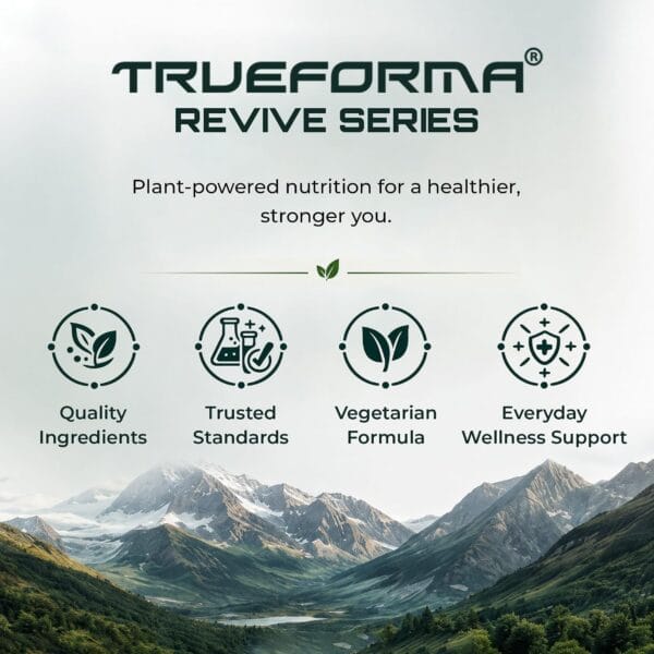Trueforma® Veg Collagen with Type I & Type III With Vitamin C & Hyaluronic Acid | 30 Servings - Image 7