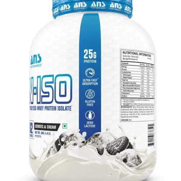 ANS Performance N-ISO Hydrolyzed Whey Protein Isolate - Image 2