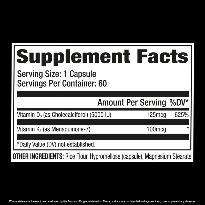 Gat Sport Vitamin D3 K2 - Image 2