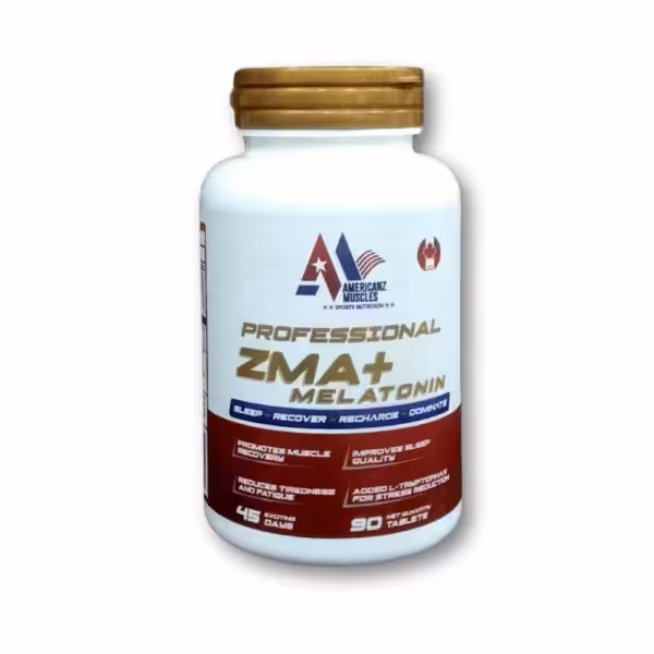 American Muscle ZMA + Melatonin – Sleep & amp Recovery Support